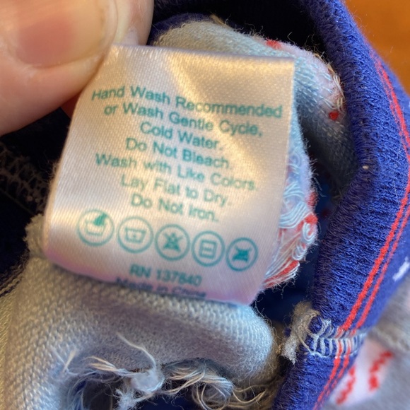 Huggalugs Kids Baby Size 6-12 Month Set of Two Knit Crawling Pants Dog Baseball - Picture 6 of 10